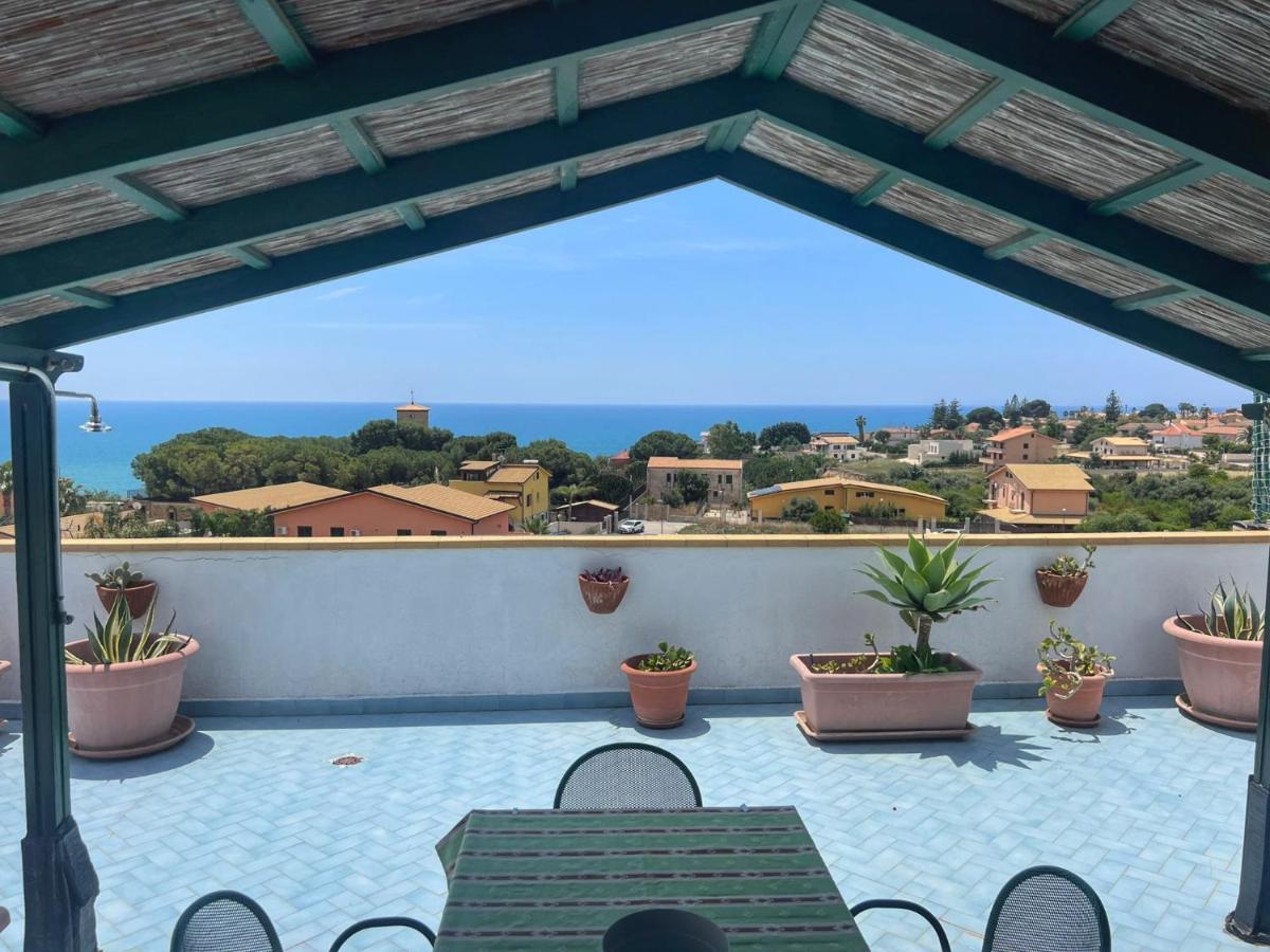 La Terrazza Sul Mare Apartment Porto Empedocle Bagian luar foto