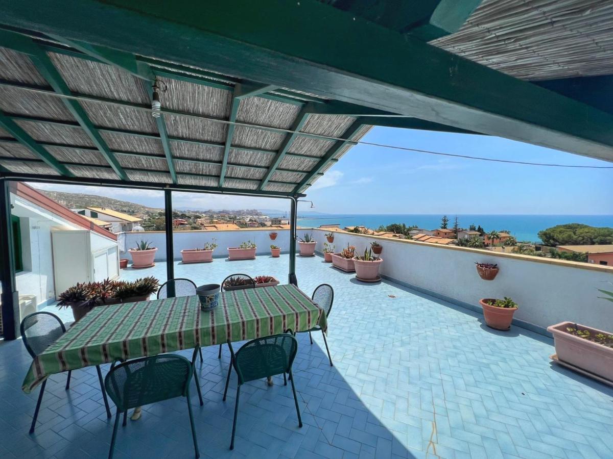 La Terrazza Sul Mare Apartment Porto Empedocle Bagian luar foto